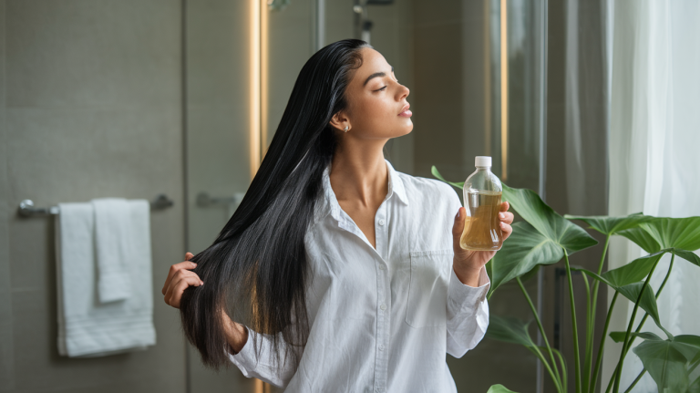 Vinaigre de Cidre et Cheveux : Quels Bienfaits et Comment l&rsquo;Utiliser ?