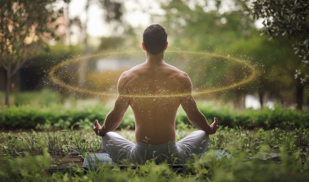 guerisseur-meditation-jardin-verdure-aura