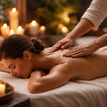 personne-spa-massage-bougies-plantes