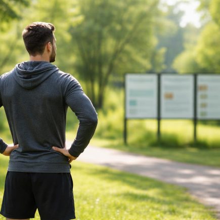 homme-sport-parc-verdoyant-arbres